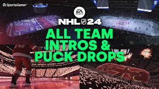 NHL 24: All NHL Team Intros & Puck Drops