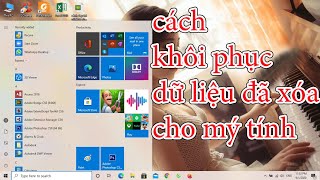 cách khôi phục dự liệu cho máy tính,khôi phục toàn bộ các file đã xóa trong windows