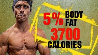 HOW DOES HE DO IT!? Maintain 5% Bodyfat Year Round On 3700 Calories