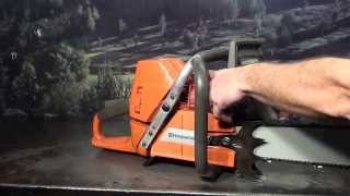 The chainsaw guy shop talk Husqvarna 575 XP Chainsaw 11 4