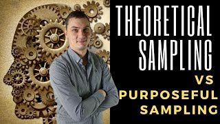 Theoretical sampling & Purposeful sampling (5 minute definitions)