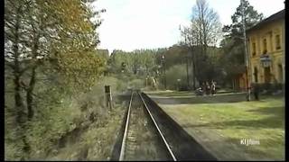 Train: Rakovník - Beroun, in driver cab. video 2