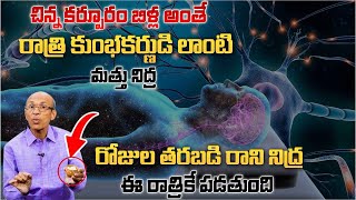 రాత్రి కుంభకర్ణుడి లాంటి మత్తు నిద్ర | Best Remedy for Insomnia | Deep Sleep | Dr. Madhusudan |