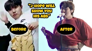 j-hope Abs Reveal : Hobi Indirectly Fulfills Promise To ARMY