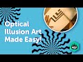 How to Create an Optical Illusion | Optical Art | Fun Activities For Kids