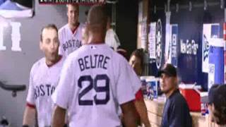 Adrian Beltre head touching