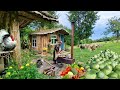 Fried Cabbage. Cooking Meat With Vegetables on Saj.