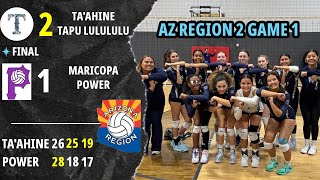 AZ REGION 2 GAME 1 - TA'AHINE 16N VS MARICOPA POWER - W