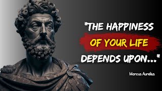 10 powerful Marcus Aurelius quotes  on happiness that will change your life!