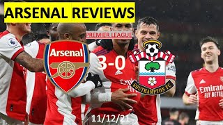 ARSENAL 3-0 SOUTHAMPTON REACTION | ARSENAL REVIEW | Premier League