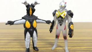 ウルフェス2015 限定ソフビを全種レビュー！ウルトラマンX ユナイトブルーVer ファントン星人クリアオレンジVer タイラント メタリックブルーVer ゼットンアーマー クリアVer.mp4