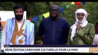 reportage sur la Caravane Culturelle pour la Paix 2021