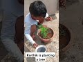 karthik is planting a tree nature naturelovers naturephotography song love shorts autism