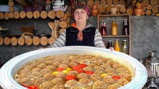 Azerbaijani Kufta Bozbash | Authentic Village-Style Meatball Soup Recipe