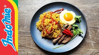 Indomie 50th Anniversary Mi Goreng – Indonesia — Instant Noodle Recipe Time - EP 1599