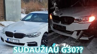 Sudužo BMW G30 - Draudimo įvertinimas | Nupirkau Opel Astra H