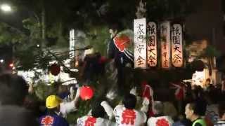 氷見祇園祭2014 本川町対新町 Himi Gion Matsuri