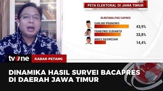 Ganjar Pranowo Unggul di Survei Capres Indikator, Prabowo Pimpin Elektabilitas di Jawa Timur | tvOne