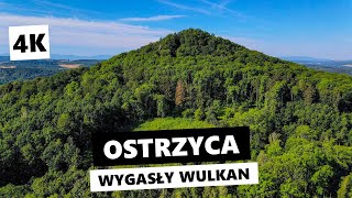 Ostrzyca - najwyższy wygasły wulkan w Polsce 4K  | Ostrzyca - highest extinct volcano in Poland 4K