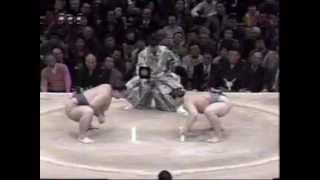 Kaio vs. Asashoryu : Kyushu 2001 (魁皇 対 朝青龍)