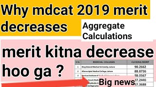 What will be closing merit of MDCAT 2019-Uhs MBBS merit decreases