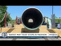 safest way tour displays pipe similar to proposed enbridge line 5 relocation