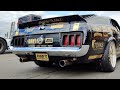 how it feels to drive a bathurst ford mustang aggressive attitude u0026 huge flames v8 pure sound