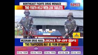 Mizoram's War on Drugs: Meth worth over Rs 1 Crore seized