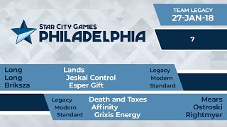 SCGPHILLY: Round 7 - Long, Long, Briksza vs Mears, Ostrosk, Rory Rightmyer | Legacy