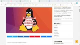 kernel optimization 2- How To Use sysctl To Modify The Linux Kernel Parameter (RHCSA 8, Lesson 17H)