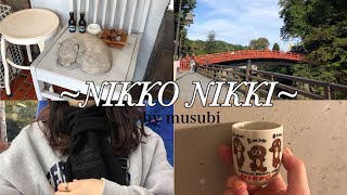 【VLOG】Musubiの日光旅 ~贅沢ひとり時間/自然パワーに癒される/自分へのおみやげ~