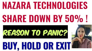 Nazara Technologies Share 50% Crash? Buy, Hold Or Exit? Nazara share latest news today