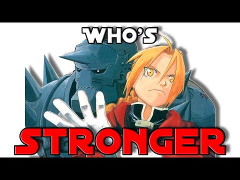 Who is stronger Edward or Alphonse?