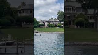 Lake Minnetonka house tour! Which one would you pick? #lakehouse #realestate #lakelife #mansion