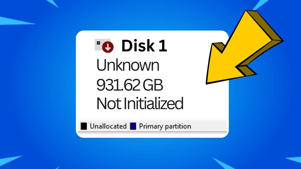 4 Ways To FIX “Disk 1 Or Disk 0 Unknown, Not Initialized” (No Data Loss ...