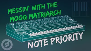 Messin' with the Moog Matriarch: Note Priority