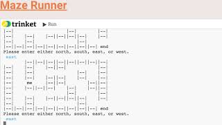 Maze Runner Java Program