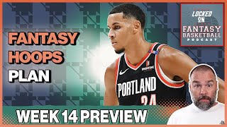 Fantasy Basketball Preview For Week 14 | The MLK Day Week