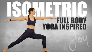 ISOMETRIC Workout FULL BODY - YOGA Inspired - Static holds - No repeats