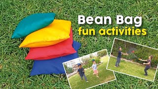 Bean Bag Fun Activities  |  Balance • Hand and Eye Coordination • Gross Motor Skills