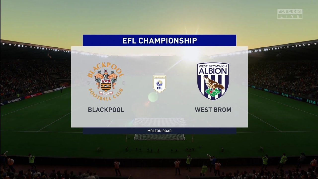 FIFA 23 | Blackpool Vs West Brom - EFL Championship | Gameplay - YouTube