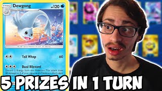 5 Prizes In 1 Turn With Dewgong Caturday! The Coolest Sniper In The Game! PTCGO