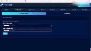 How to upload Documents for KYC to Verify your profile | ProfitFx | Forex Trading