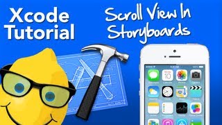 XCode 4 Tutorial Scroll View In Storyboards - Geeky Lemon Development