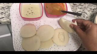 ఇడ్లీ పిండి idly batter || soft idly || How to make soft idly using idly rava@Traditional foods