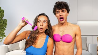 The Boys Try Girl Products For The FIRST Time!