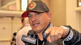 JOSE BENAVIDEZ SR ROOTING FOR GGG VS CANELO, CALLS OUT CANELO FOR NOT WANTING TO FIGHT MEXICANS