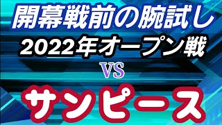 【草野球パラダイス】対サンピース戦【アークスリーグ開幕前のオープン戦】