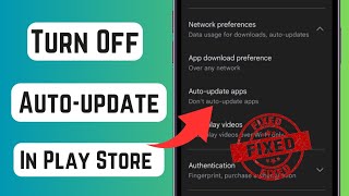 How to Turn Off Auto Update in Google Play Store (2023)