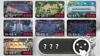 【Arknights】 New CO-OP Event EX Stage All Clear | Rhodes Island Icebreaker Games